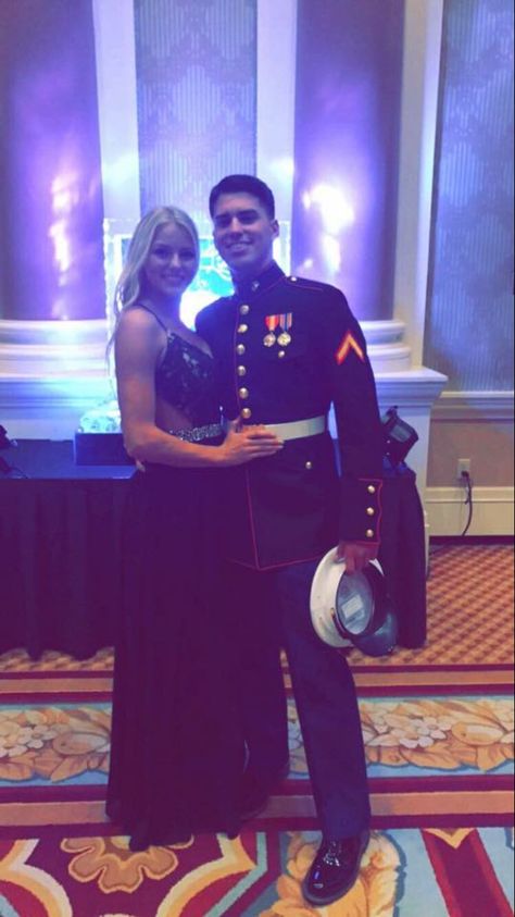 My handsome marine and I at the marine corps ball 2016�💙❤️ Marine Corps Boyfriend, Marine Boyfriend, Marine Girlfriend, Marine Corps Ball, Marine Ball, Marines Girlfriend, The Marine, Marine Corps, Relationship Goals