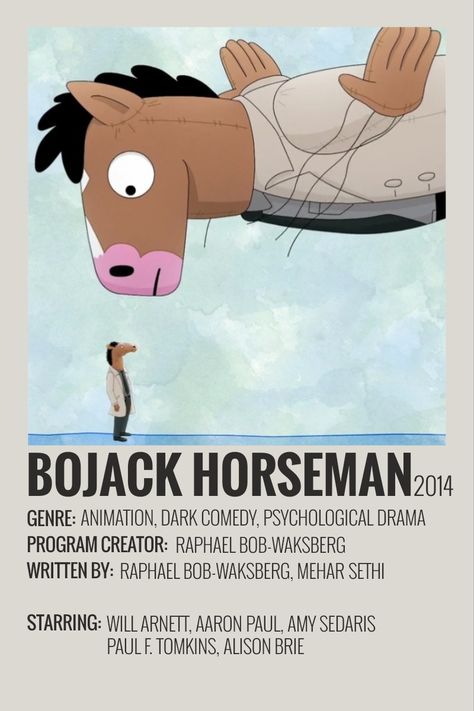 bojack horseman tv show aesthetic minimalist polaroid poster Bojack Horseman Polaroid Poster, Bojack Horseman Minimalist Poster, Bojack Horseman Minimalist, Bojack Horseman Aesthetic, Bo Jack Horseman, Bojack Horseman Poster, Tv Show Aesthetic, College Dorm Posters, Minimalist Polaroid Poster