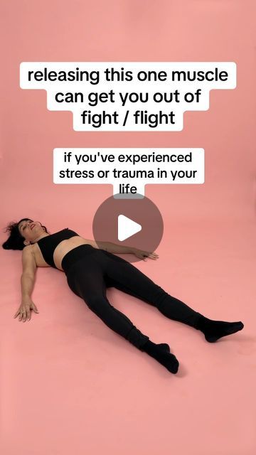 Exercise To Release Emotions, Deep Hip Release, Stretches To Release Emotion, Release Back Tension, Tension Release Exercise, Somatic Exercises For Lower Back, Psoas Release Stretching, Somatic Hip Release Exercise, Releasing Trapped Emotions In Hips