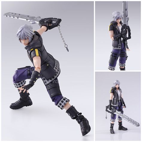 Kingdom Hearts Figures, Desserts Nutella, Anime Nendoroid, Kingdom Hearts Cosplay, Riku Kingdom Hearts, Kingdom Hearts Fanart, Sora Kingdom Hearts, Kingdom Hearts Art, Kingdom Heart