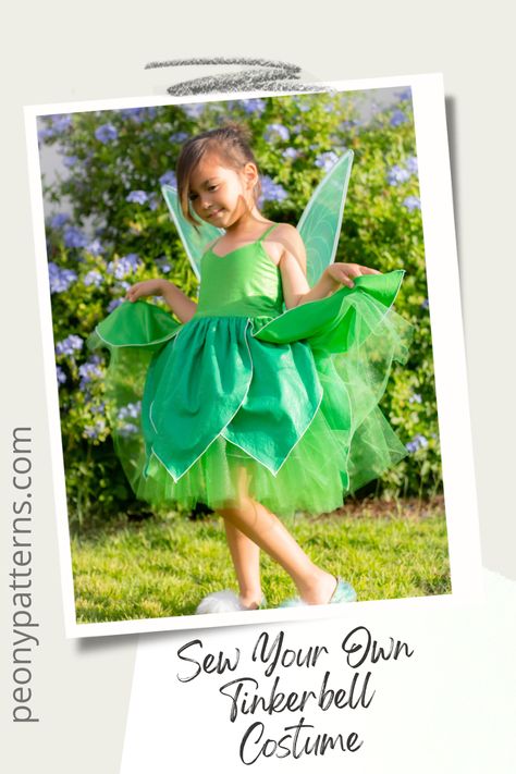 Tinkerbell And Silvermist, Fairy Dress Diy, Diy Tinkerbell Costume, Tinkerbell Costume, Magical Fairies, Tinker Bell Costume, Ivy Dress, Box Costumes, Diy Costumes Kids