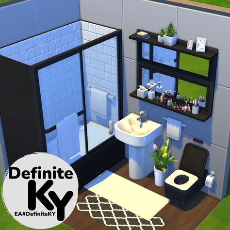 Sims Base Game Bathroom, Sims 4 Base Game House Interior, Sims 4 Bathroom Base Game, Sims 4 Bathroom Ideas Base Game, Base Game Sims 4 Rooms, Sims 4 Room Ideas Base Game, Sims 4 Base Game Room Ideas, Sims 4 Ps4, Sims Design