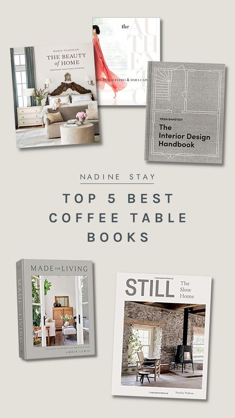 Interior Design Handbook, The Interior Design Handbook, Best Interior Design Books, Interior Design Coffee Table Books, Books Interior Design, Interior Books, Bedroom Paint Color, Nadine Stay, Coffee Table Book Design