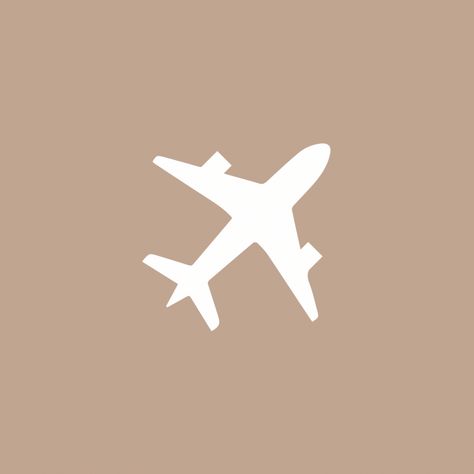 Plane App Icon, Airplane Icon Aesthetic, App Symbols, All Apps Icon, App Widgets, Ipad Design, Plane Icon, Airplane Icon, Aesthetic Widgets