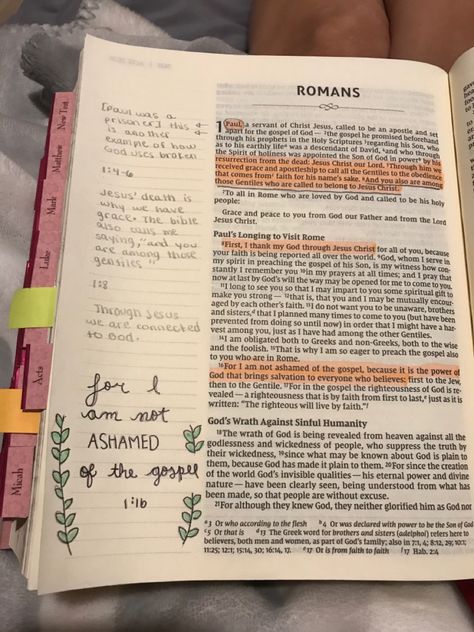 Romans 1 Bible Study Notes, Romans Chapter 1 Study, Bible Study Romans, Roman’s 1:16, Book Of Romans Bible Study, Romans 1 Bible Journaling, Annotate Bible, Romans Bible Journaling, Romans Bible Study