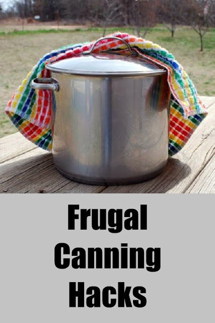 Frugal Canning Hacks  Canning supplies and equipment can be pricey, but there are ways to save money while still following safe practices. Canning Pressure Cooker, How To Make Vinegar, Canning Granny, Ideas To Save Money, Diy Canning, Canning Equipment, Canning Rack, Canning Kitchen, Food Preserving