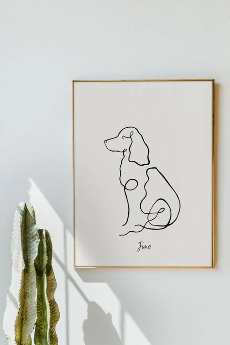 Springer Spaniel Line Drawing, Cocker Spaniel Line Tattoo, Cocker Spaniel Line Art, Cocker Spaniel Line Drawing, Cocker Spaniel Tattoo Minimalist, Springer Spaniel Tattoo, Cocker Spaniel Tattoo, Spaniel Tattoo, Sketch Quotes