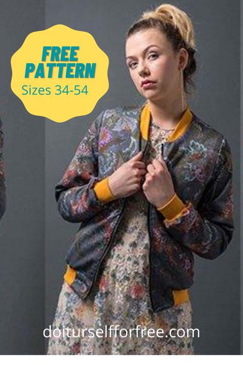 Explore a wide range of free sewing patterns and fashion magazines at doiturselfforfree.com.  Create amazing garments for children and babies, men and women, and even homeware. All the free patterns are available in PDF format. Women’s Jacket Patterns, Sewing Jackets For Women, Free Winter Sewing Patterns, Jacket Patterns For Women Sewing, Jacket Sewing Patterns For Women, Vest Pattern Sewing, Free Patterns Sewing, Winter Sewing Patterns, Sewing Patterns Free Women