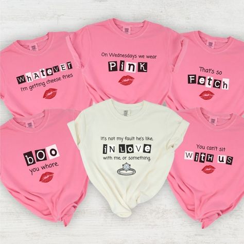 #bachelorette #bacheloretteparty #bacheloretteparties #matchingshirts #bridesmaid #bridesmaids #bachbash #bridalinspo #bridalinspiration #bridalinspirations #henparty #comfortcolors #meangirls #meangirl #wednesdayswewearpink #thatssofetch #getinloser #bridalparty #gettingmarried #dreamwedding #instabride #futuremrs #shesaidyes #bride2be #heputaringonit #bridetobride Available Quotes, Hen Night Ideas, Barbie Bachelorette, Bachelorette Party Shirt, Bachelorette Tshirts, Bachelorette Themes, Cute Matching, Bridesmaid Shirts, Bridal Party Shirts