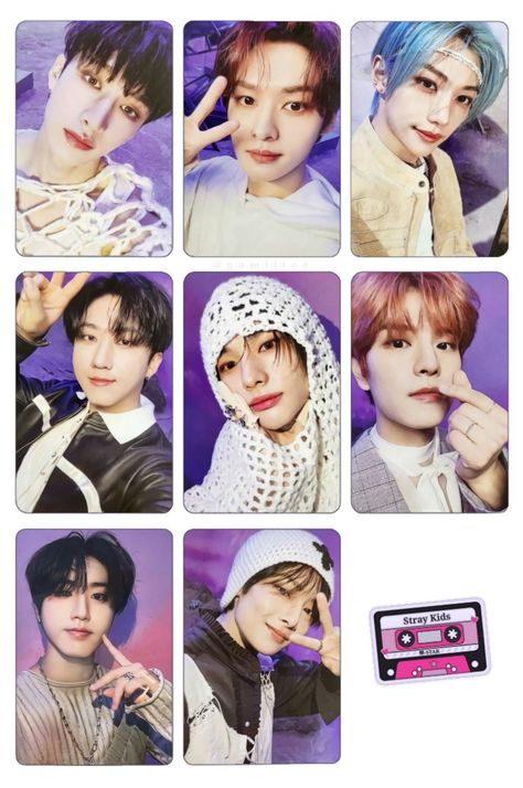 ‼️NO REPOST‼️ Skz Photocards Printable, Hyunjin Rockstar, Skz Photocards, Photo Cards Diy, Plate Png, Photocard Template, Kpop Photocards, Kpop Diy, Straykids Bangchan