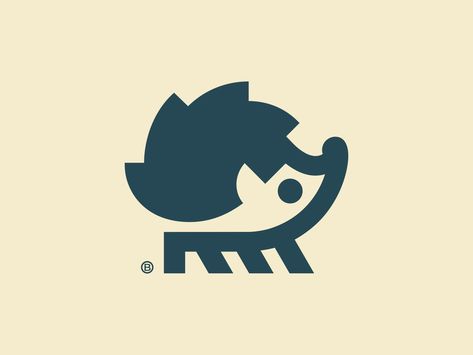 Hedgehog mark by Vadim Korotkov Logo Design Hedgehog Logo, Animal Logo, Global Community, Creative Professional, Logo Design, Graphic Design, ? Logo, Animals, Pins