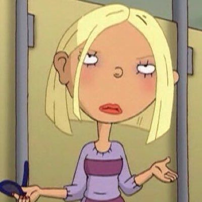 Blonde Hair Cartoon Character, Blonde Hair Cartoon, Blonde Hair Characters, As Told By Ginger, Blonde Asian, Blonde Bob Hairstyles, 90s Cartoons, Graffiti Characters, 80s Cartoons