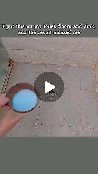 Diy Home Tips on Instagram: "I put this on my toilet, floors and sink, and the result amazed me. #Tips" Shower Floor Cleaner, Floor Cleaning Hacks, Home Safety Tips, Diy Cleaning Products Recipes, Bathroom Hacks, Clean Bathtub, Bath Cleaning, Homemade Cleaning Solutions, Cleaning Tricks