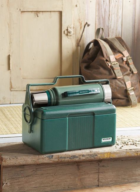 Stanley Lunch, Thermos Ideas, Stanley Cooler, Retro Lunch Boxes, Stanley Thermos, Lunch Box Thermos, Ranch Living, Camper Awnings, Add A Room