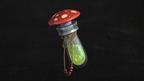 ArtStation - Mushroom Potion Mushroom Potion, Fantasy Map Making, Map Making, Fantasy Map, Art References, Wizard, Art Reference, Harry Potter, Stuffed Mushrooms