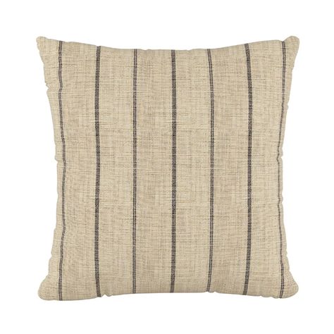 18"x18" Woven Square Throw Pillow - Skyline Furniture : Target Pillow Combinations, Cream Pillow, Skyline Furniture, Lulu And Georgia, Stripe Throw Pillow, Striped Throw, Studio Mcgee, Cotton Throws, Cotton Throw Pillow