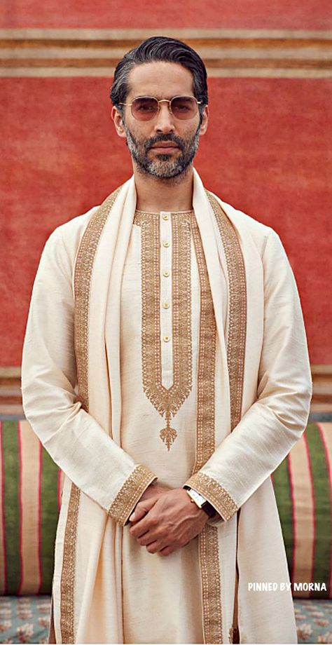 Bohemian Weddings, Wedding Kurta For Men, Sabyasachi Mukherjee, Groom Dress Men, Wedding Dresses Men Indian, Gents Kurta Design, Mens Sherwani, Gents Kurta, Kurta Men