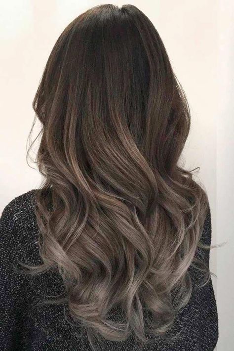 Dark Ash Brown Hair picture2 #haircolorbalayage Balayage Brunette Medium, Hair Spring, Ash Brown Hair, Brown Ombre Hair, Ash Hair Color, Dark Ash, Brown Hair Balayage, Brown Balayage, Ash Brown