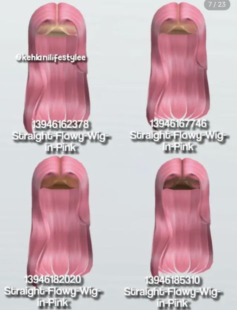 Roville Codes Hair, Pink Hair Berry Avenue Codes, Berry Ave Braids Codes, Berry Ave Hair Codes, Bloxburg Hair Codes, Berry Avenue Hair, Berry Ave Hair, Black Hair Id Roblox, Roblox Hair Codes