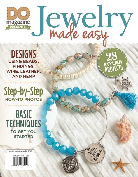 Making Magazine, Beaded Wedding Jewelry, Catalog Request, Jewelry By Brand, Jewelry Magazine, Easy Jewelry, Easy Design, Fun Bracelet, Grocery Coupons