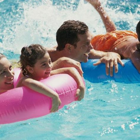 A leaky pool can ruin a fun summer day. Tricks To Do In The Pool, How To Get Rid Of Algae In Pool, Pool Budget, Self Cleaning Pool Swimming Ponds, Swimming Pool Cleaning, Water Playground, Beach Haven, Pool Chemicals, Childrens Health