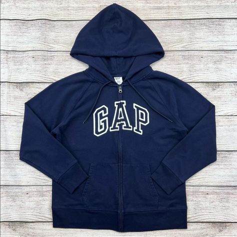 Men’s Gap Logo Sweatshirt. Nwt. Blue Size Extra Largebrand New In The Bag. Pet Free And Smoke Free Home Matching Sweats, Gap Sweatshirt, Gap Logo, Polyester Jacket, Gap Jacket, Cute Jackets, Logo Sweatshirt, Blue Hoodie, Women Hoodies Sweatshirts