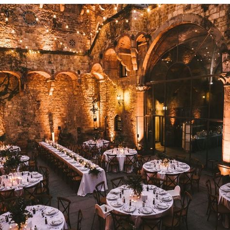 Romantic Wedding in Italy Castle Wedding Aesthetic, Wedding In Italy, Tuscan Wedding, Wedding Venue Decorations, Organic Wedding, Wedding Aesthetic, Tuscany Wedding, Castle Wedding, Wedding Mood Board