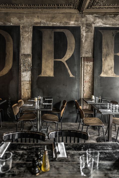 Industrial Artwork, Cafe Bar Design, Pub Interior, Industrial Interiors, Sopot, Design Restaurant, Bar Interior, Coffee Shop Design, Restaurant Ideas