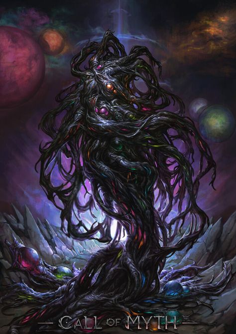 ArtStation - Call of Myth: Yog-Sothoth Lovecraft Monsters, Lovecraft Art, Yog Sothoth, Lovecraft Cthulhu, Weird Fiction, Lovecraftian Horror, Eldritch Horror, Cthulhu Mythos, Cosmic Horror