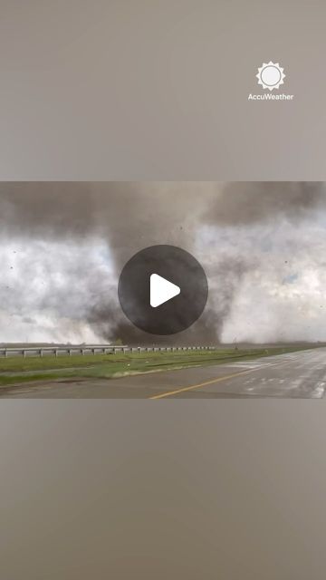 AccuWeather on Instagram: "Storm chaser @aaronjayjack captured video near Lincoln, Nebraska, on April 26 as a violent tornado tore across a highway, leaving at least one tractor trailer on its side.

#tornado #storm #stormchasing #stormchaser #lincoln #nebraska #weather #accuweather" Tornado Videos Scary, Tornado Videos, Storm Video, Tornado Gif, Storm Chaser, Storm Chasing, Lincoln Nebraska, Tractor Trailers, April 26