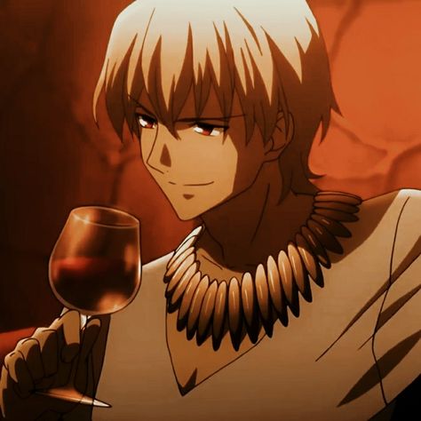 Gilgamesh Fate Pfp, Fate Gilgamesh Fanart, Gilgamesh Fate Icon, Gilgamesh Pfp, Fate Pfp, Fate Characters, Gilgamesh Fate, Fate Anime, Fate Stay Night Anime