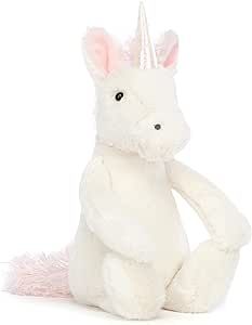 Jellycat Bashful Unicorn Stuffed Animal, Medium, 12 inches Jellycat Bashful, Santa Ideas, Jellycat Stuffed Animals, Jelly Cat, Unicorn Stuffed Animal, Unicorn Cat, Secret Santa, Kid Stuff, Christmas List