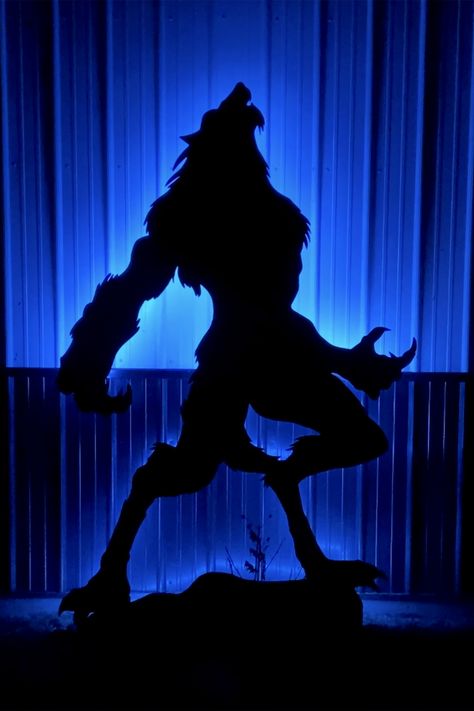 DIY LED Lighted Halloween werewolf Halloween Werewolf, Diy Led, Led Diy, The Barn, Diy Halloween, Halloween Diy, Make Your Own, This Year, Make Your