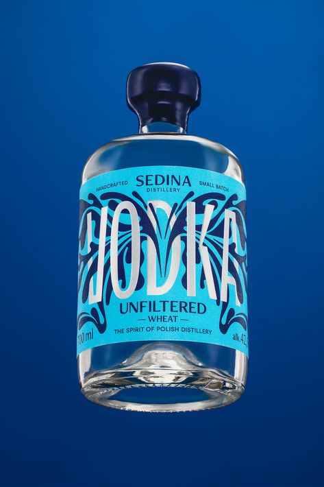 Sedina Vodka – Packaging Of The World Vodka Packaging Design, Liquor Packaging Design, Punk Packaging, Spirit Packaging, Alcohol Packaging Design, Liquor Packaging, Wine Package, Vodka Packaging, Abstract Organic Shapes