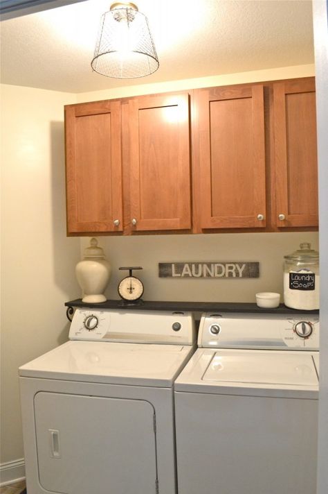 DSC_5771 Wash Room, Laundry Room Shelves, Laundry Room Inspiration, Small Laundry Rooms, Small Laundry Room, Small Laundry, Top Loader, Laundry Room Storage, Laundry Mud Room