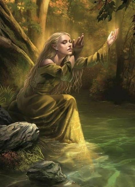 Elf Druid, Arte Fantasy, Enchanted Forest, Middle Earth, Character Portraits, Tolkien, Fantasy World, Dungeons And Dragons, Drake