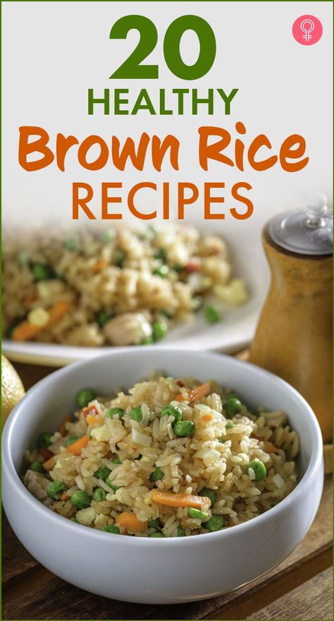 Brown Rice And Turkey Recipes, Brown Rice And Spinach Recipes, Brown Rice Dishes Healthy, Brown Rice On Stove Top, Vegetable Brown Rice Recipes, Healthy Brown Rice Side Dishes, Brown Rice Vegetarian Recipes, Brown Rice Side Dish Recipes Healthy, Simple Brown Rice Recipes