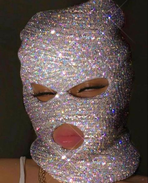 Glitter Mask, Bling Scream Mask, Bedazzled Ski Mask, Badazled Scream Mask, Badazzled Ski Mask, Bedazzled Mask Rhinestones, Bedazzled Face Mask, Mirrored Costume, Teeth Whitening Pen