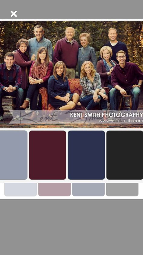 Big Family Picture Color Scheme, Mixing Plaids For Family Pictures, Navy Burgundy Gray Family Pictures, Family Picture Navy Color Scheme, Group Pictures Color Scheme, Navy Burgundy Family Pictures, Red Blue Family Pictures, Plum Color Scheme Family Photos, Coordinating Colors For Family Pictures