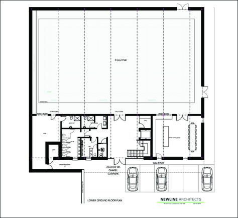 Castledawson Community Hall - GF Plan Social Hall Design, Community Hall Design Plan, Community Hall Plan, Community Hall Design, Community Hall, Locker Designs, Multipurpose Hall, Mosque Design, Conference Hall