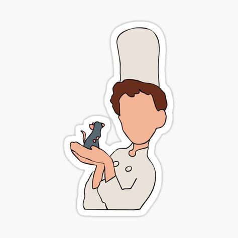 Ratatouille Stickers | Redbubble Stickers Cool, Preppy Stickers, Homemade Stickers, Wallpaper Disney, Bubble Stickers, Tumblr Stickers, Disney Sticker, Hydroflask Stickers, Cartoon Stickers