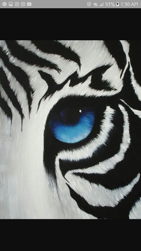 tijgeroog blauw Wolf Art Print, Artistic Painting, Abstract Fashion, Tiger Painting, Eye Painting, Tiger Art, Animal Canvas, Abstract Painters, Cross Paintings