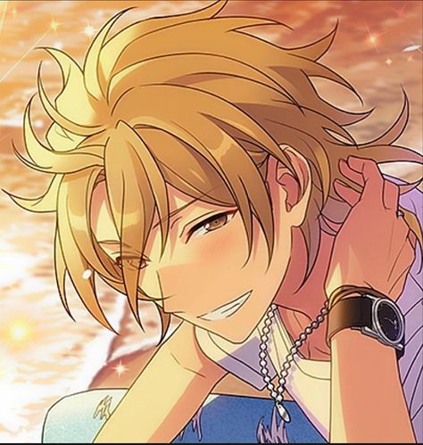 Kaoru Hakaze Icon, Kaoru Hakaze, Picture Icon, Blonde Guys, Cute Poster, Ensemble Stars, Music Star, I Icon, Anime Demon