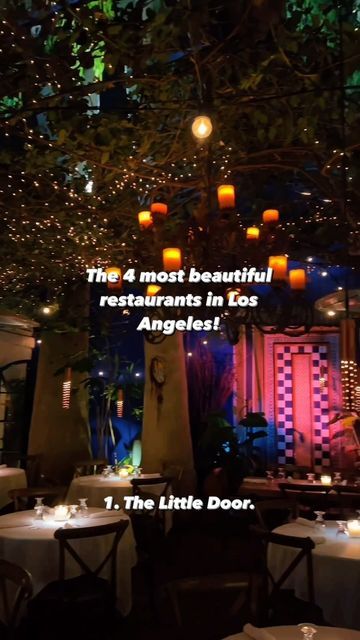 Eli Solano • California • Travel & Hidden Gems on Instagram: "These are the top 4 best and most beautiful restaurants currently in LA! Check them out! #hiddengems #secrets #losangeles #california #socal #restaurant #socal #hollywood #beverlyhills" Most Beautiful Restaurants, Beautiful Restaurants, California Dreamin', December 22, California Travel, Top 4, Hidden Gems, Tacos, The Top