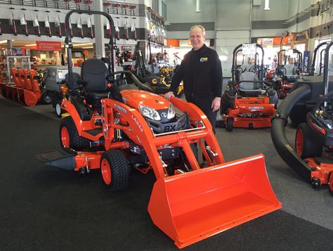 In the first part of our subcompact tractor comparison, we look at the Kubota BX2380, Massey Ferguson GC 1705 and Kioti CS2210. Kubota Compact Tractor, Compact Tractor Attachments, Big Tractors, Small Tractors, Tractor Attachments, Kubota Tractors, Compact Tractors, Massey Ferguson, Arm Rest