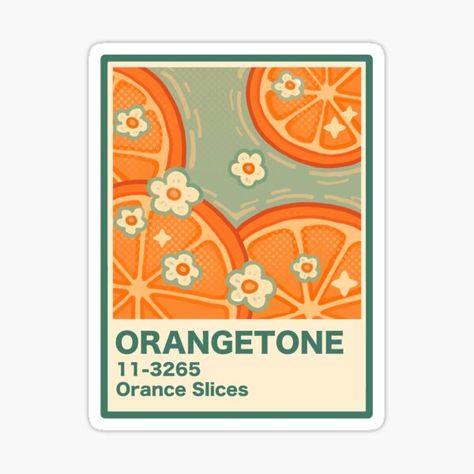 "orange slices " Sticker for Sale by freshbobatae | Redbubble Orange Stickers, Book Illustration Art, Paper Toy, Stationary Design, Summer Treats, Orange Slices, Cool Stickers, Digital Sticker, Printable Stickers