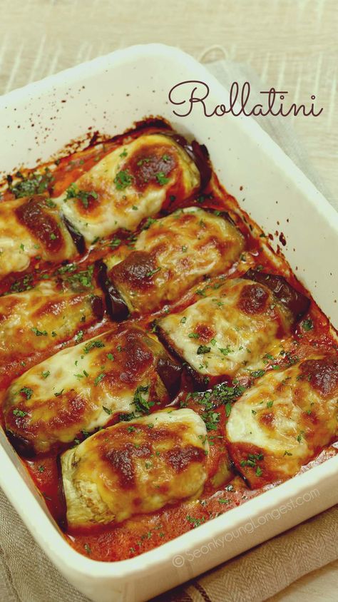 Low Carb Eggplant Rollatini, Eggplant Lasagna Roll Ups, Cabbage Eggplant Recipes, Eggplant Rotini Recipes, Crockpot Eggplant Recipes, Egg Plant Rollatini, Eggplant Dishes Easy, Rolled Eggplant Recipes, Egg Plant Recipes Easy