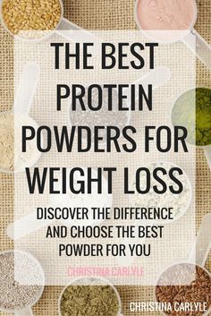 What is the Best Protein Powder for weight loss Protein Powder For Women, Best Protein Shakes, Best Protein Powder, Protein Powders, Best Protein, Weights For Women, Protein Snacks, Lose 20 Pounds, Protein Shakes