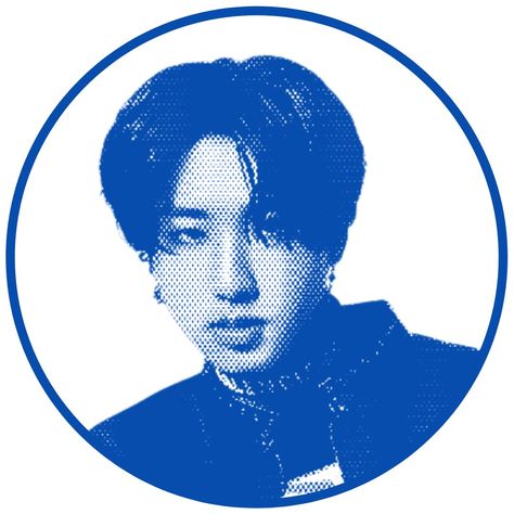 Skz Blue Icon, Blue Han Jisung, Stray Kids Blue Aesthetic, Blue Stray Kids, Korea Blue, Sr Logo, Blue Scrapbook, Wallpaper Wa, Blue Icon