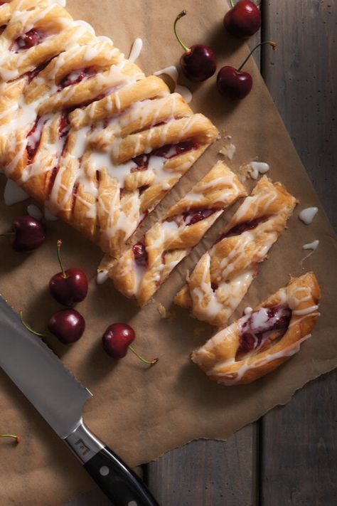 The Wolf Convection Steam Oven is the key to making this Blitz Puff Kringle recipe moist and flaky. Bake for a decadent breakfast or dessert. Wolf Steam Oven Recipes, Kringle Recipe, Decadent Breakfast, Steam Oven Recipes, Broiler Pan, Steam Oven, Almond Paste, Butter Frosting, Cherry Pie Filling